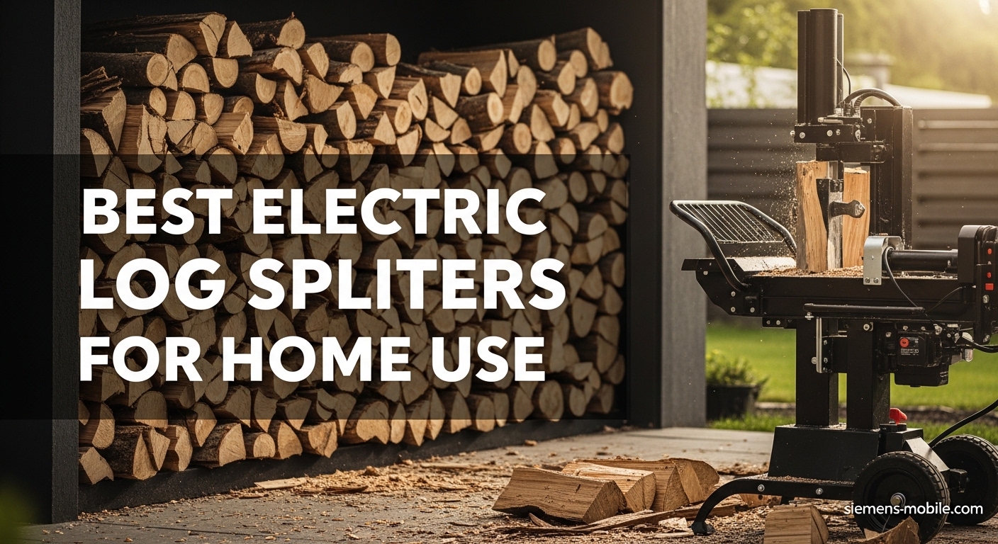 Best Electric Log Splitters for Home Use