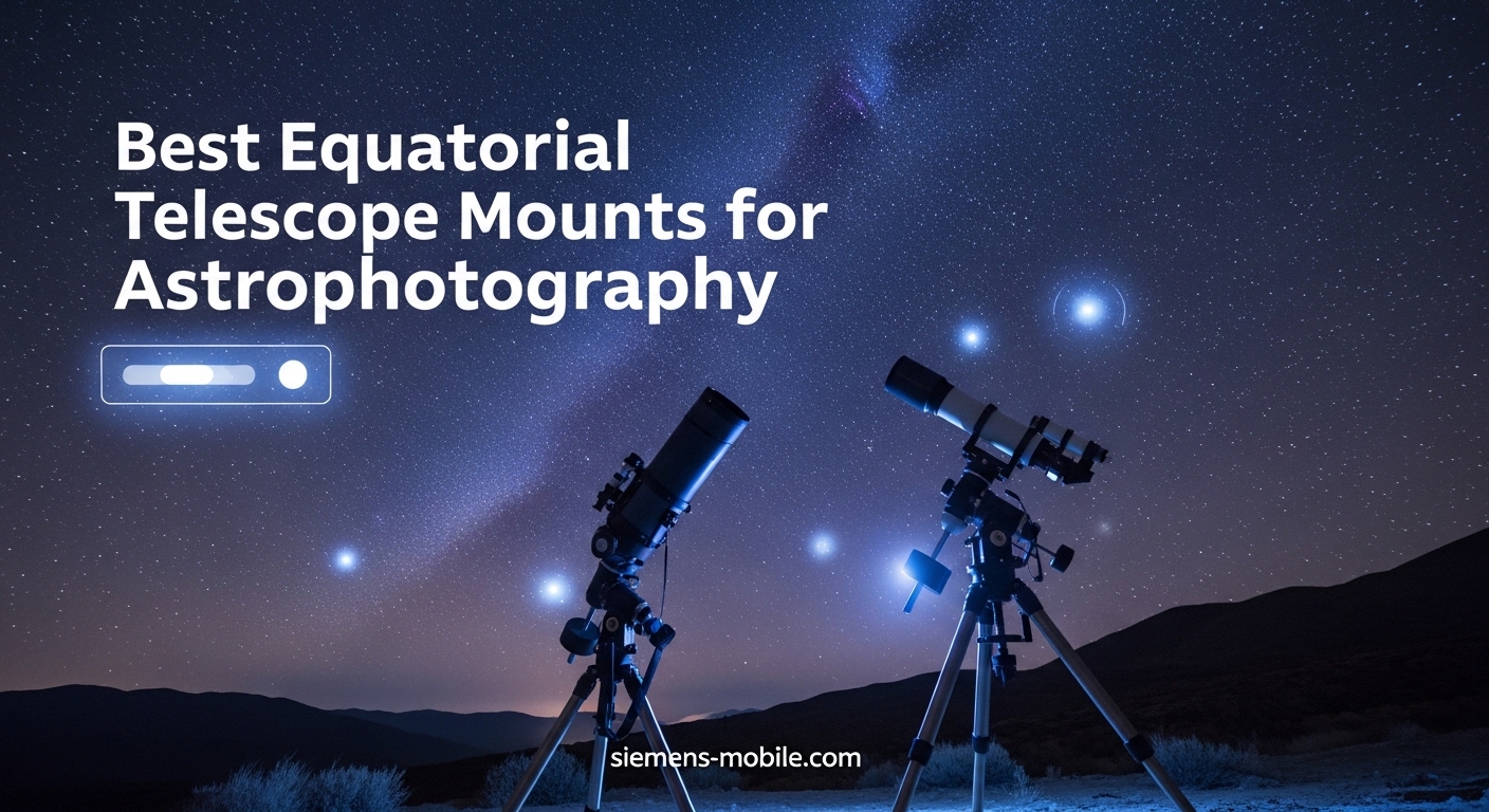 Best Equatorial Telescope Mounts for Astrophotography