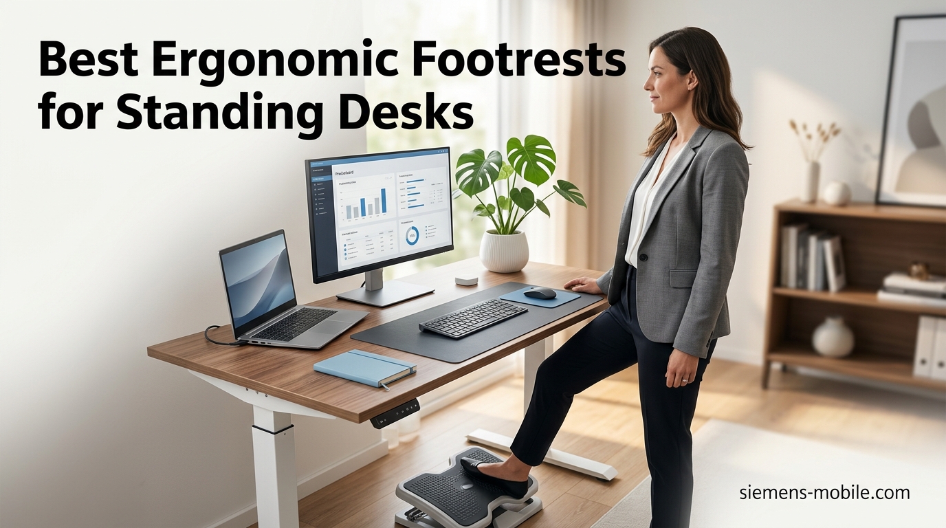 Best Ergonomic Footrests for Standing Desks