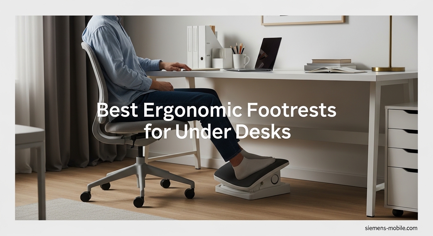 Best Ergonomic Footrests for Under Desks