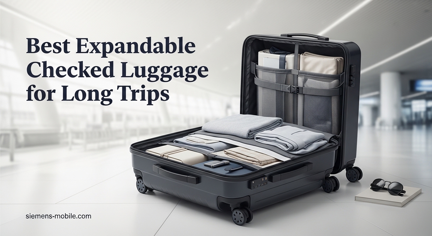 Best Expandable Checked Luggage for Long Trips