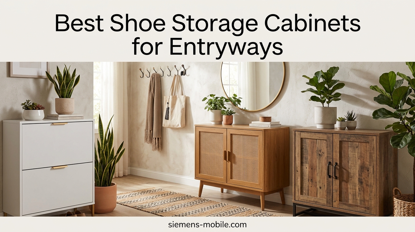 Best Shoe Storage Cabinets for Entryways