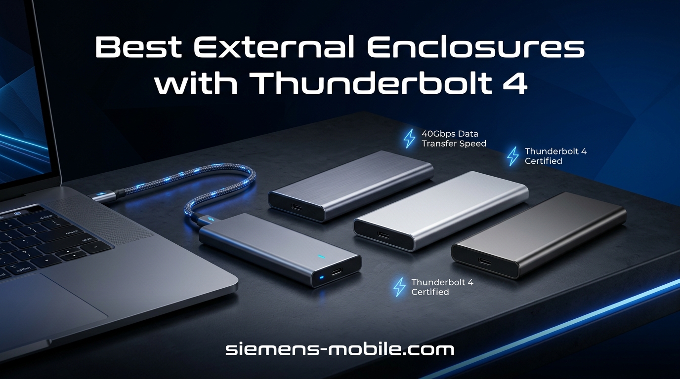 Best External Enclosures with Thunderbolt 4