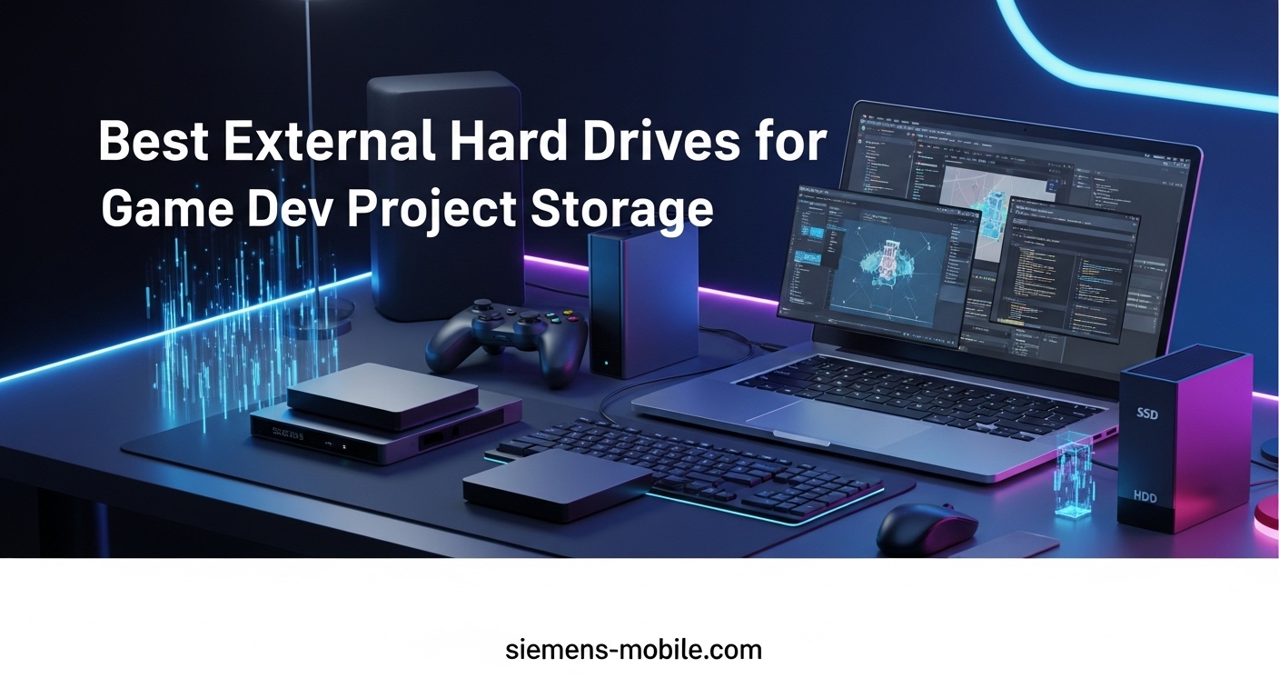 Best External Hard Drives for Game Dev Project Storage