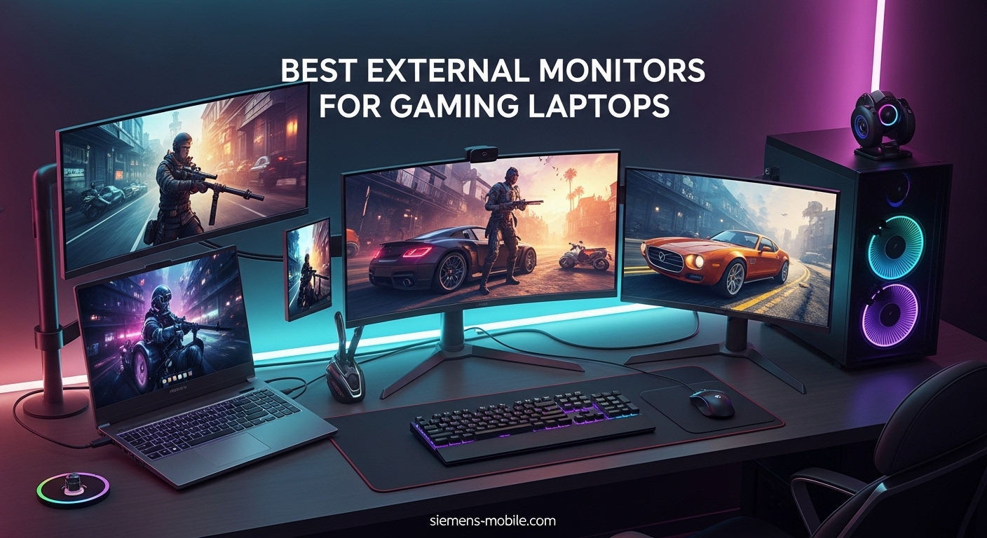 Best External Monitors for Gaming Laptops
