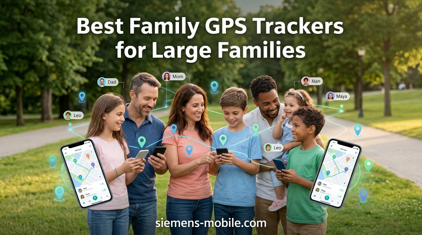 Best Family GPS Trackers for Large Families