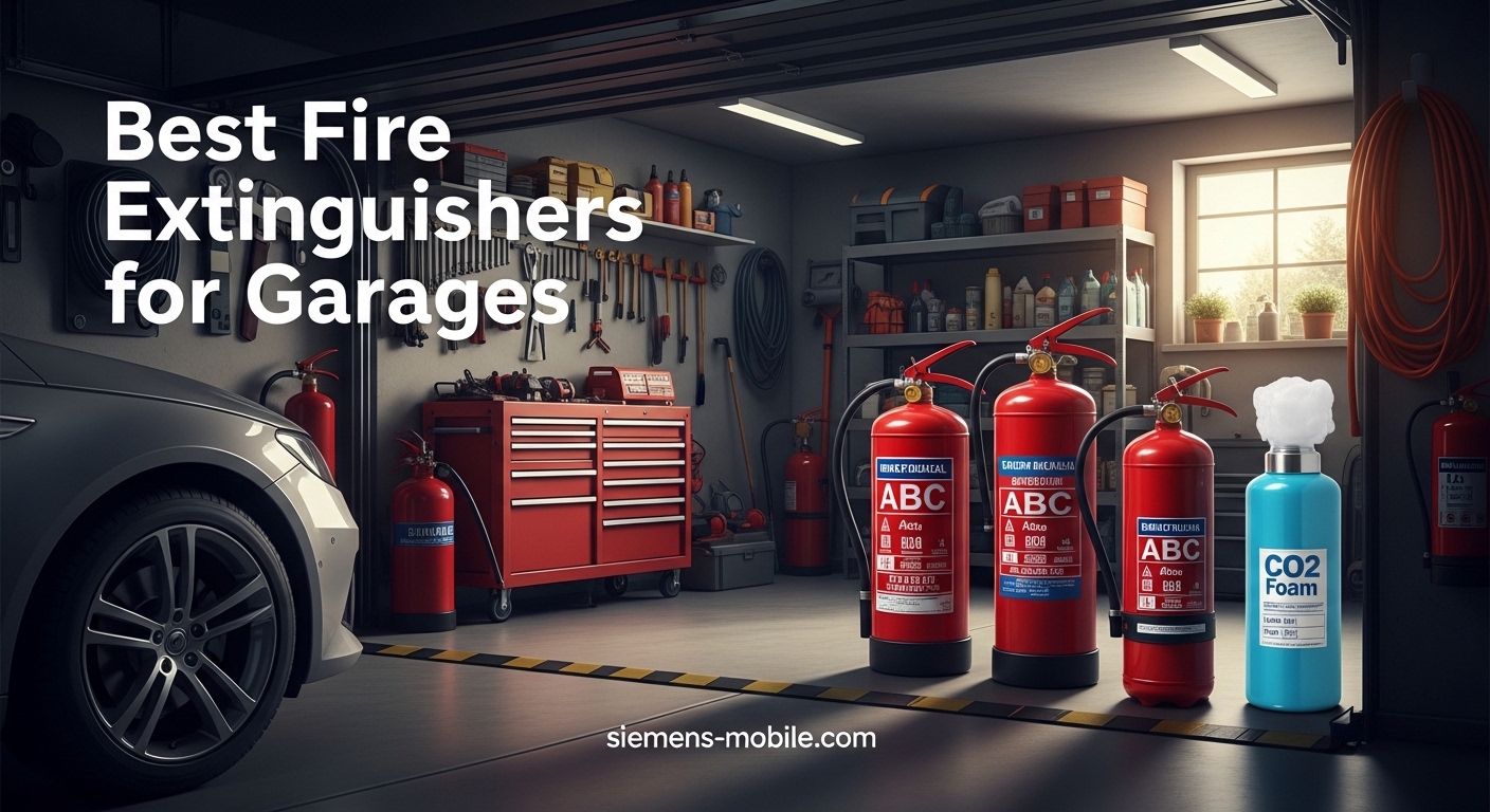 Best Fire Extinguishers for Garages