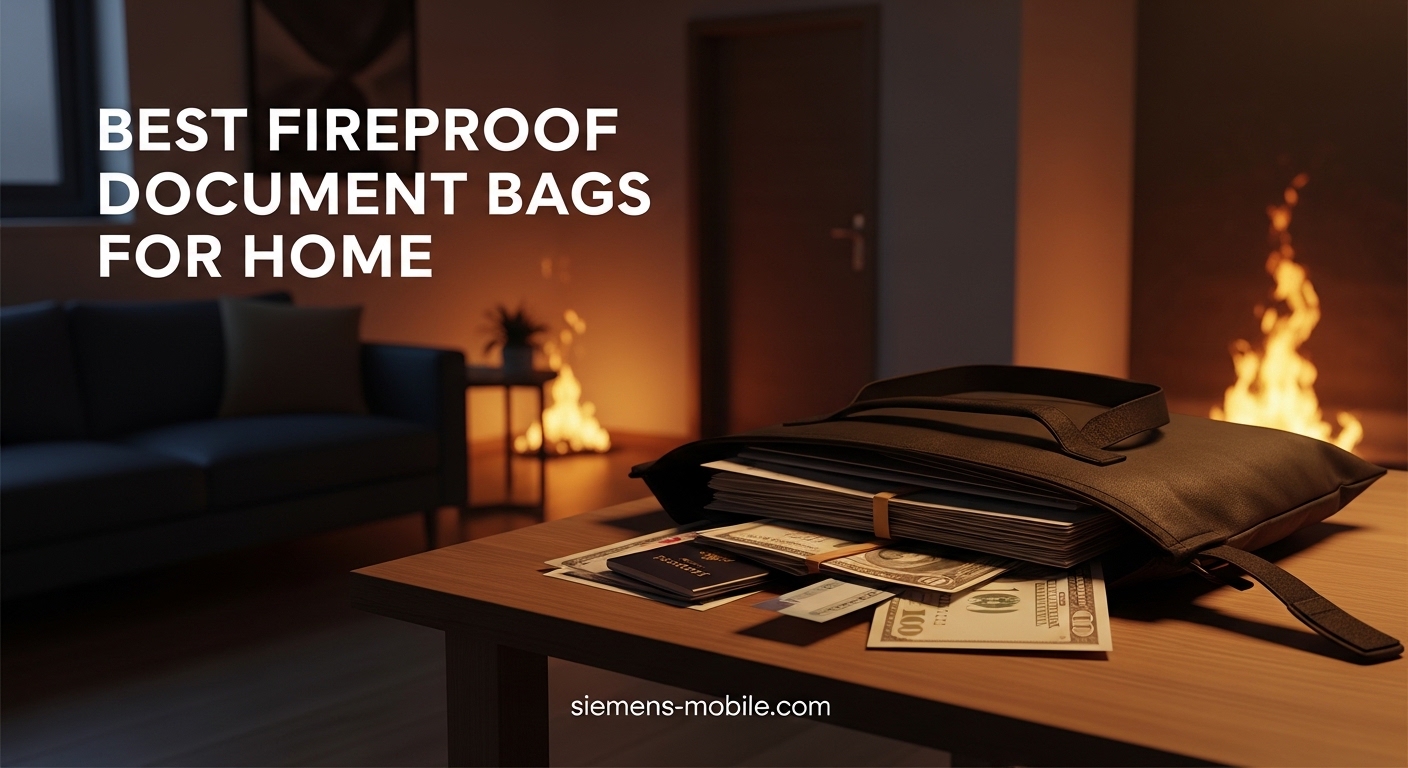 Best Fireproof Document Bags for Home