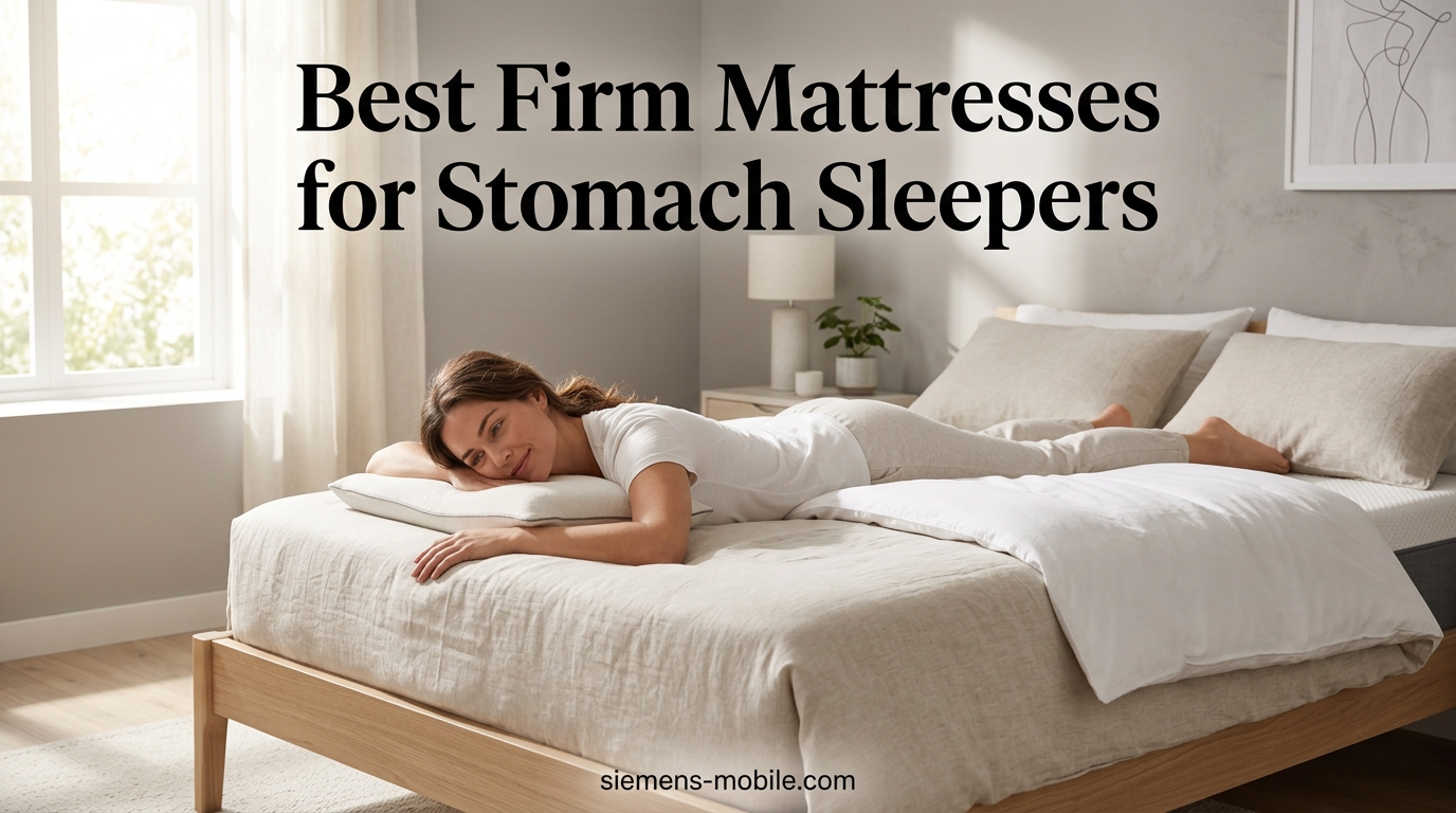 Best Firm Mattresses for Stomach Sleepers