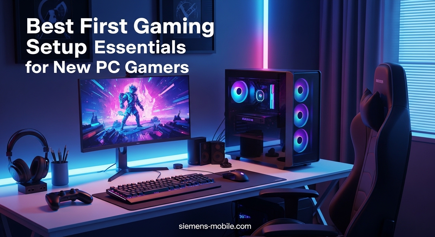 Best First Gaming Setup Essentials for New PC Gamers
