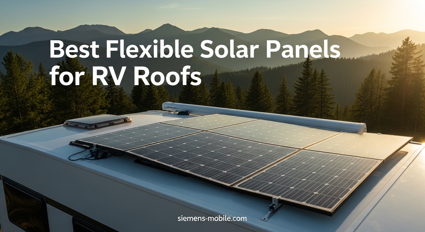 Best Flexible Solar Panels for RV Roofs