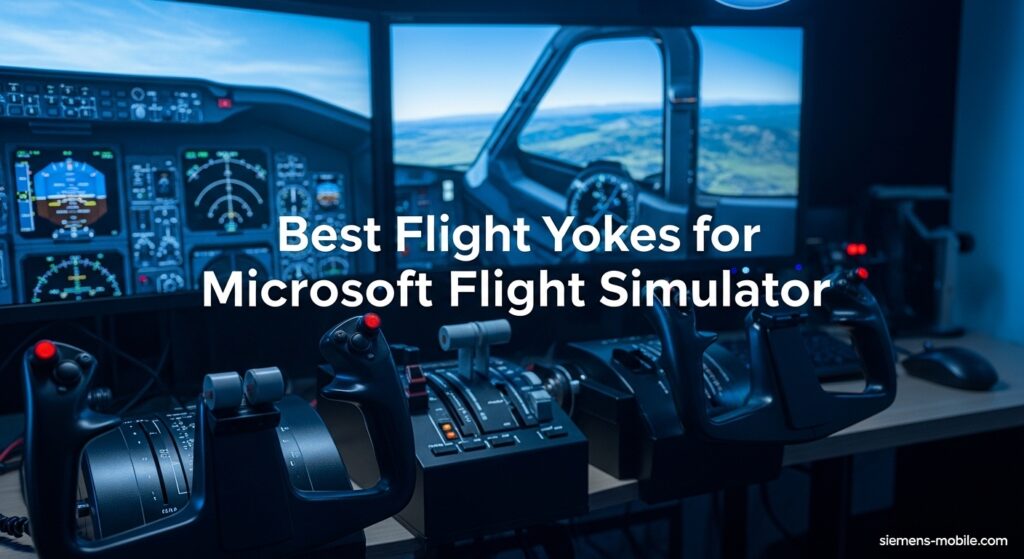 Best Flight Yokes for Microsoft Flight Simulator