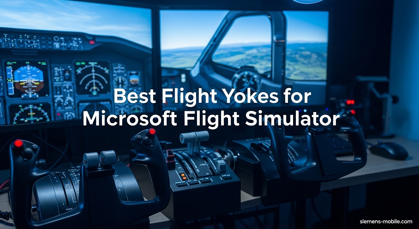 Best Flight Yokes for Microsoft Flight Simulator
