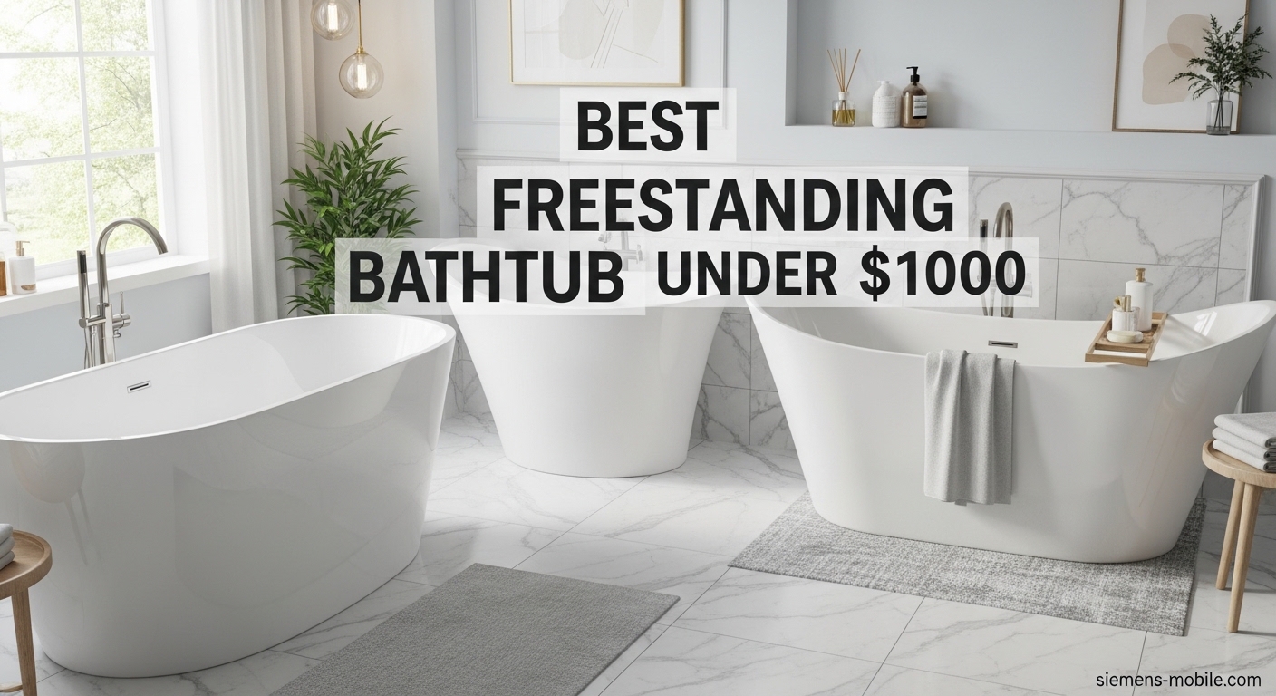 Best Freestanding Bathtubs Under $1000