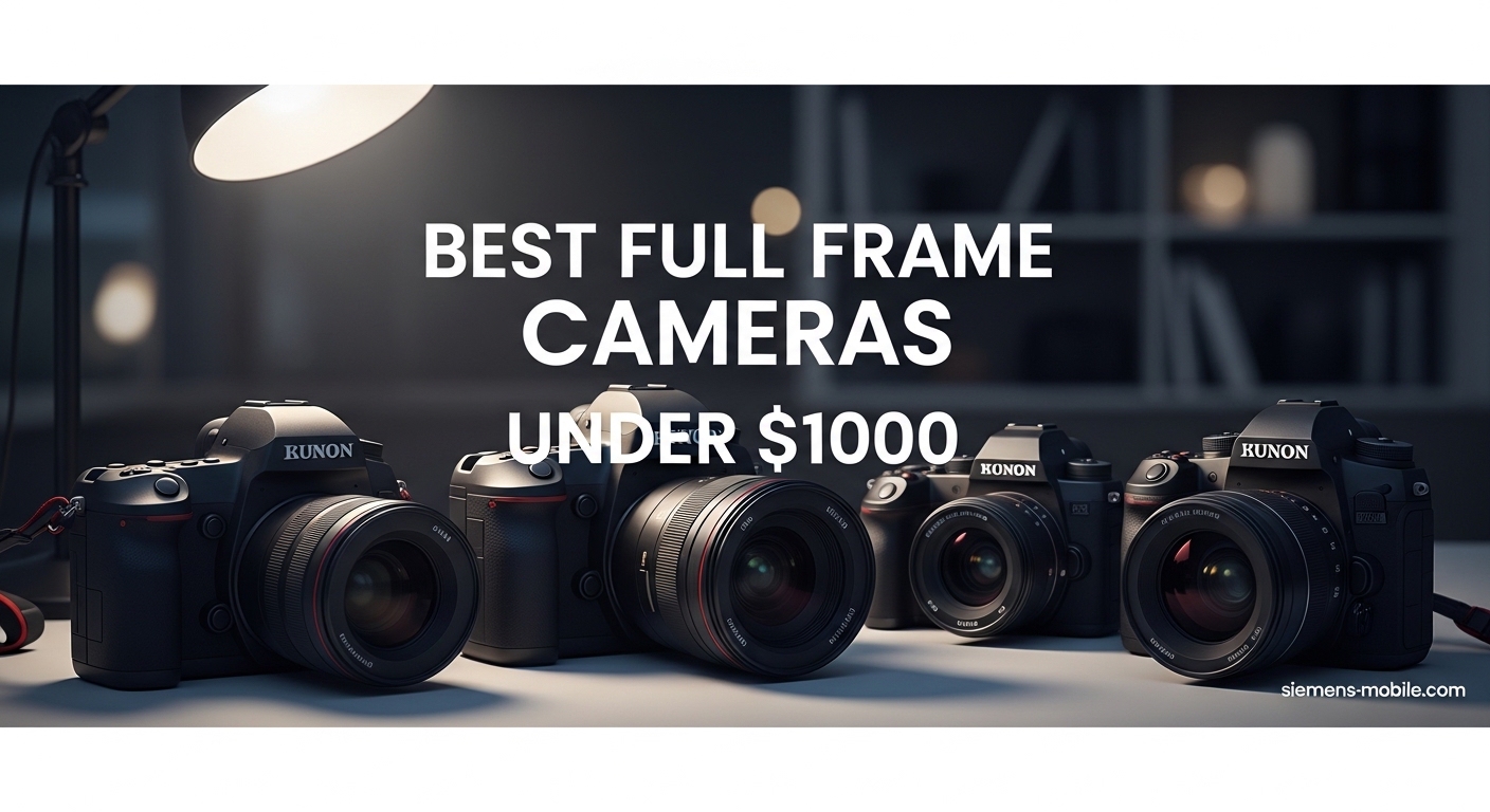 Best Full Frame Cameras Under $1000