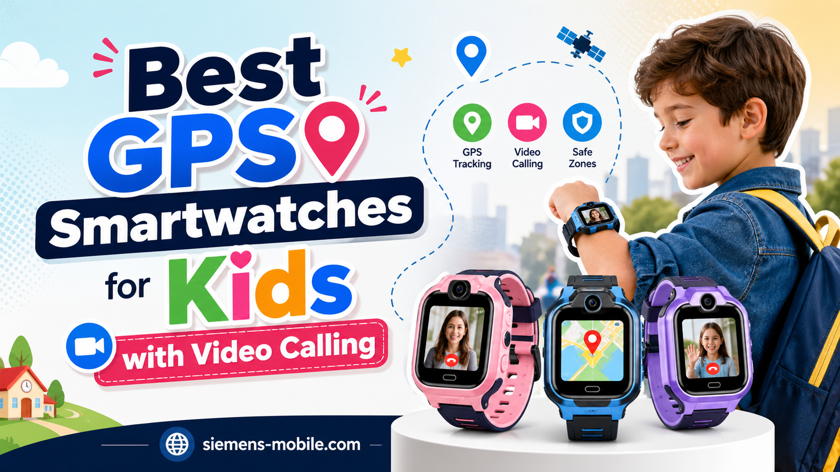 Best GPS Smartwatches for Kids with Video Calling