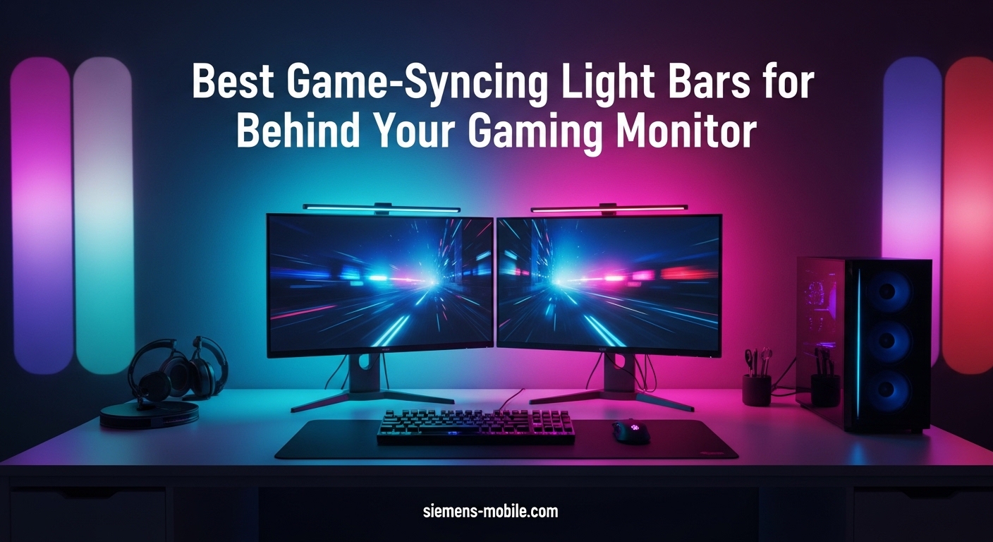 Best Game-Syncing Light Bars for Behind Your Gaming Monitor