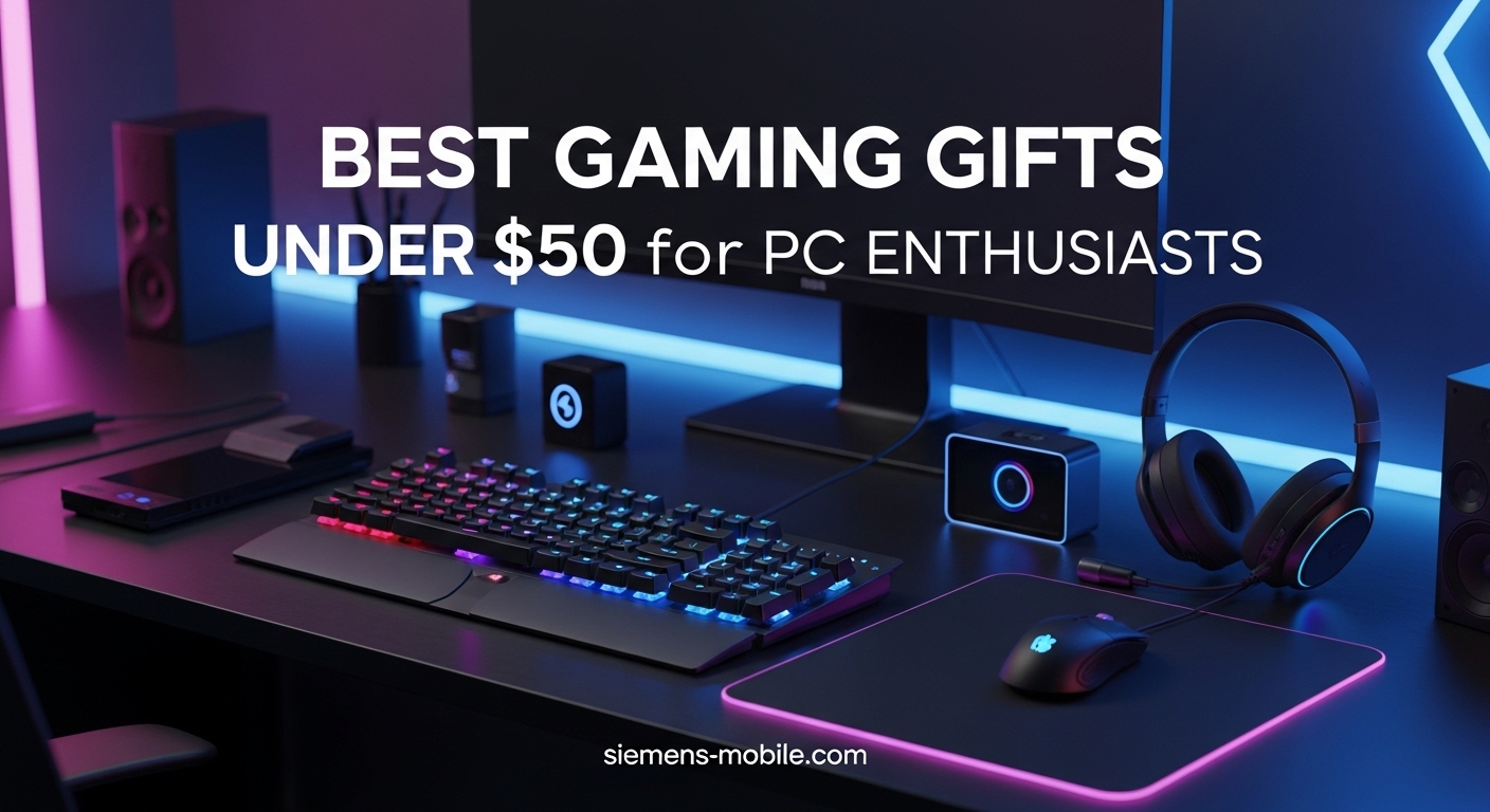 Best Gaming Gifts Under $50 for PC Enthusiasts