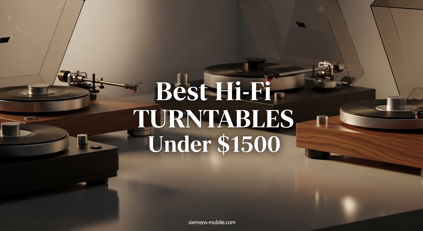 Best Hi-Fi Turntables Under $1500