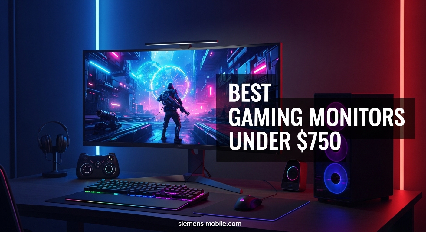 Best Gaming Monitors Under $750