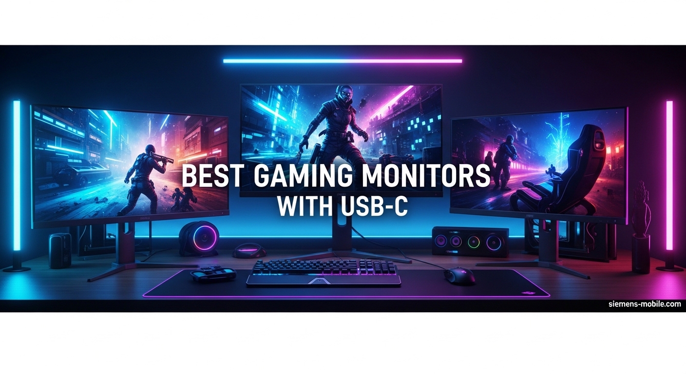 Best Gaming Monitors with USB-C