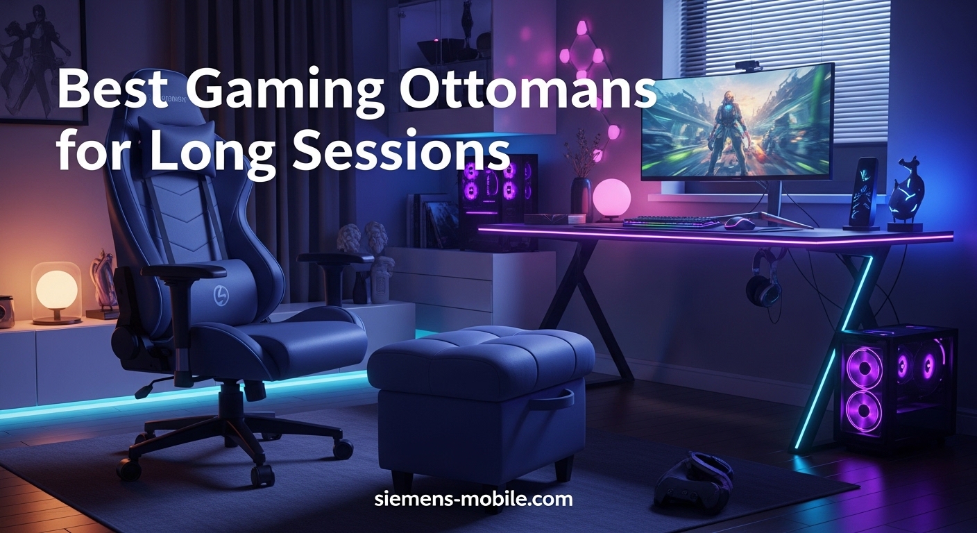 Best Gaming Ottomans for Long Sessions