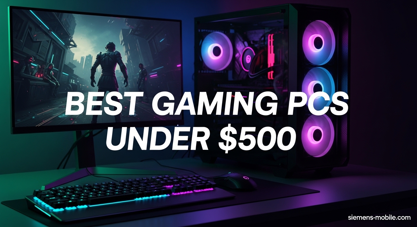 Best Gaming PCs Under $500