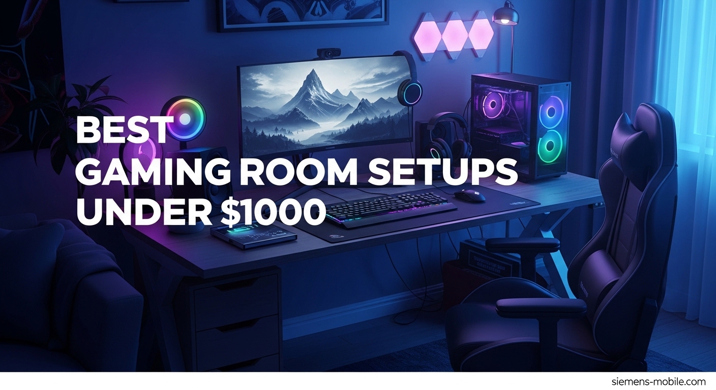 Best Gaming Room Setups Under $1000