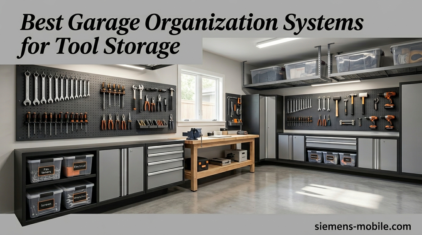 Best Garage Organization Systems for Tool Storage