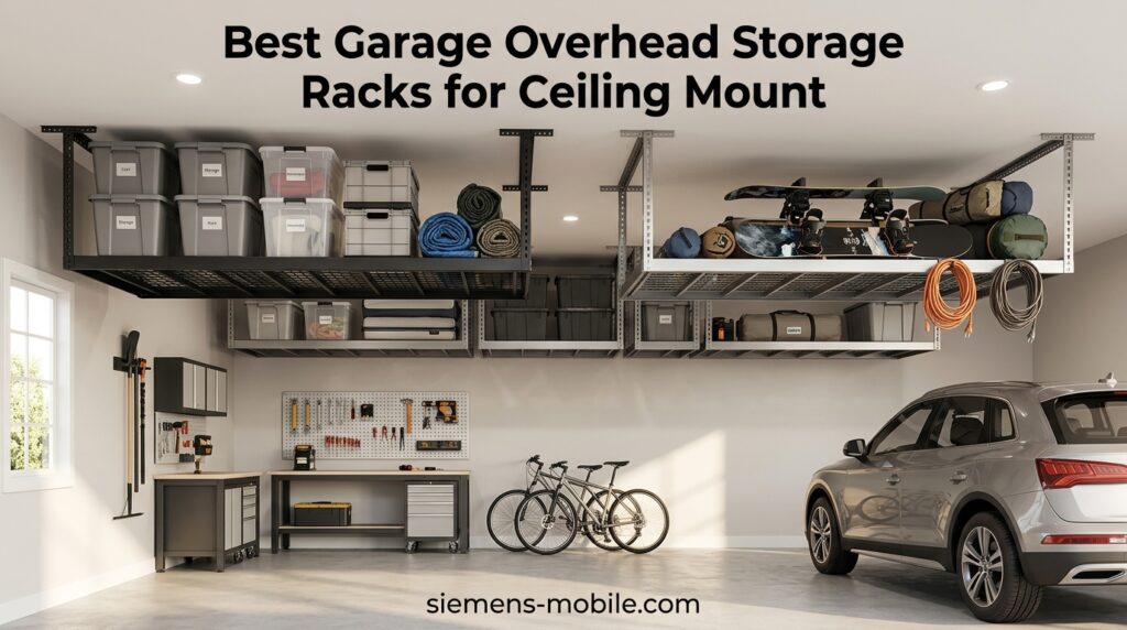 Best Garage Overhead Storage Racks for Ceiling Mount