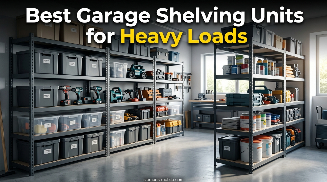 Best Garage Shelving Units for Heavy Loads