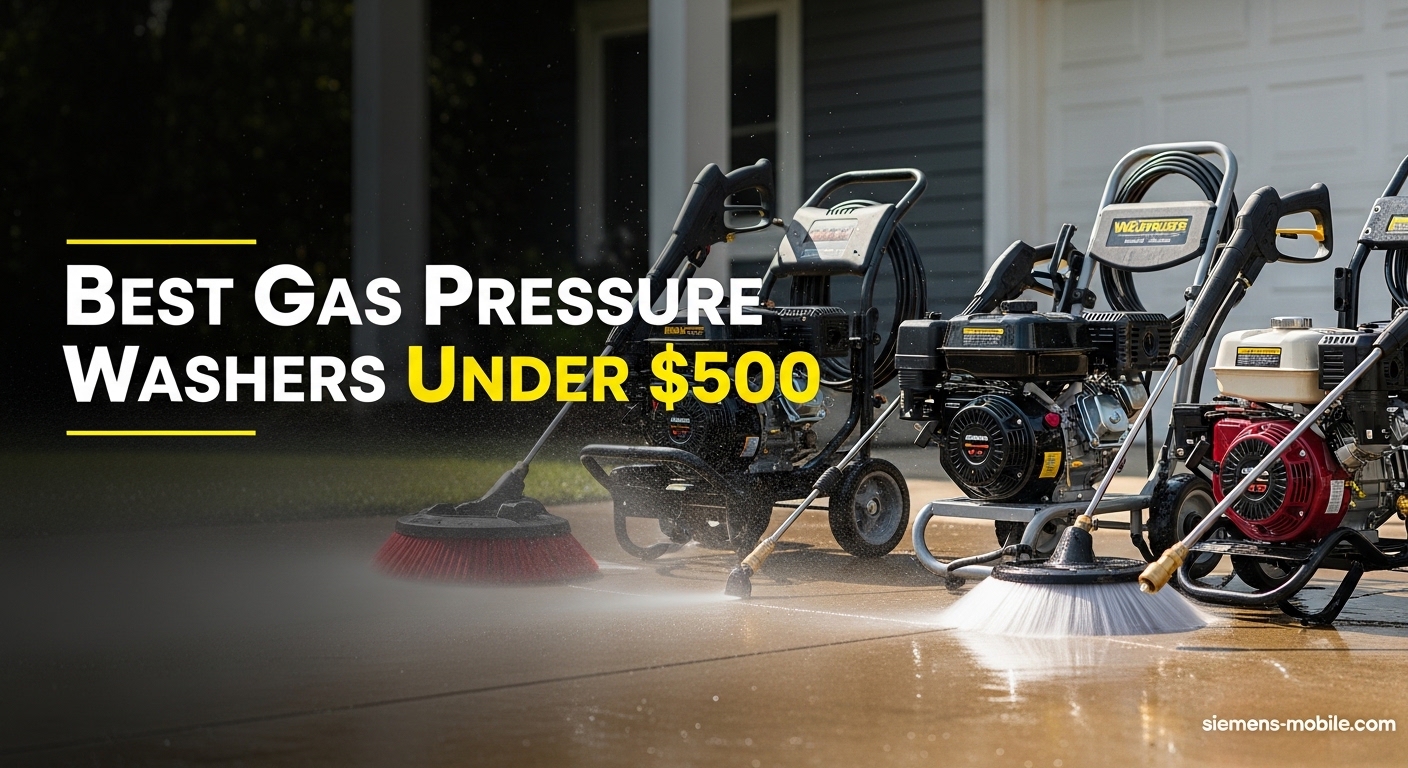 Best Gas Pressure Washers Under $500
