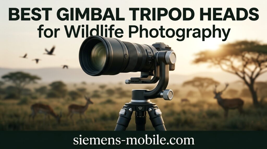 Best Gimbal Tripod Heads for Wildlife Photography