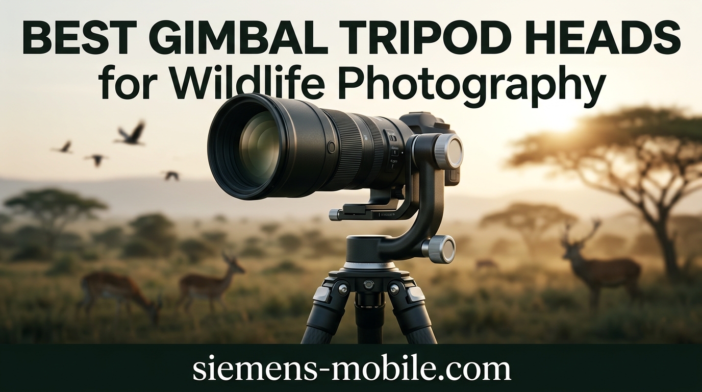 Best Gimbal Tripod Heads for Wildlife Photography