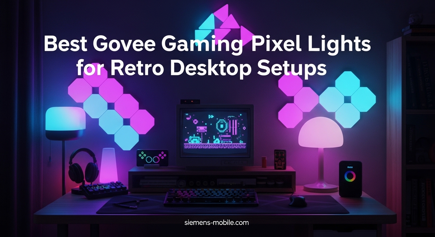 Best Govee Gaming Pixel Lights for Retro Desktop Setups
