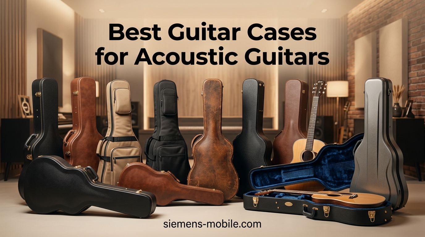 Best Guitar Cases for Acoustic Guitars