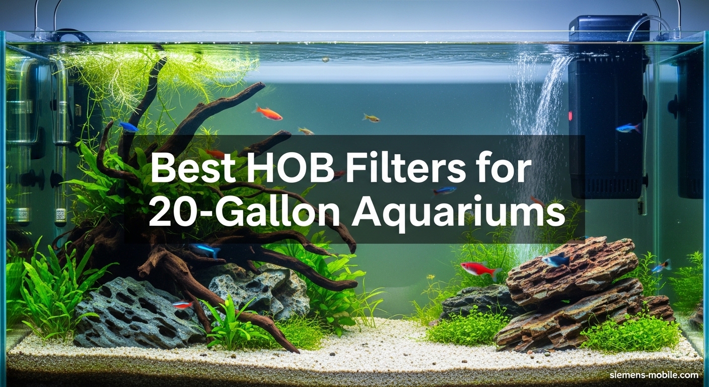 Best HOB Filters for 20-Gallon Aquariums