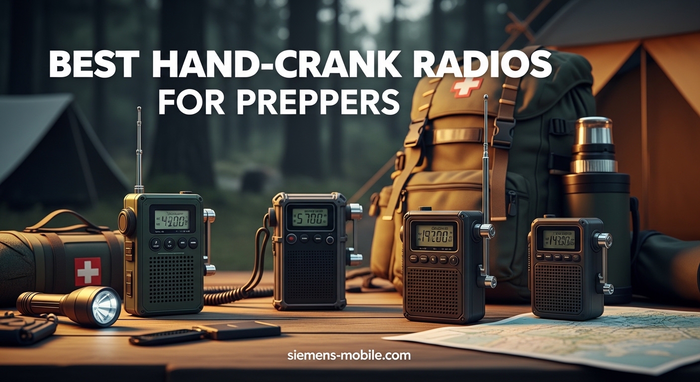 Best Hand-Crank Radios for Preppers
