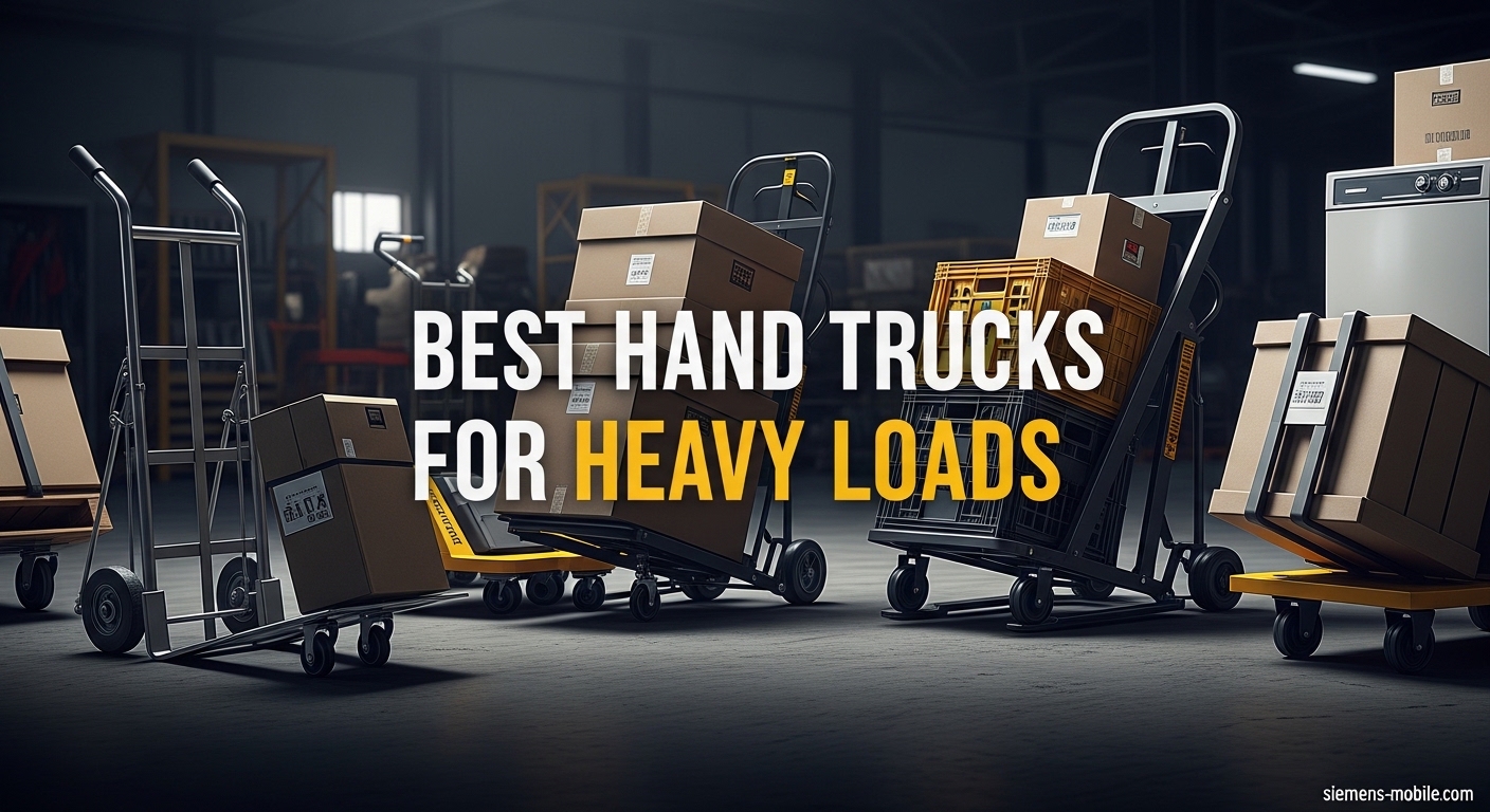 Best Hand Trucks for Heavy Loads