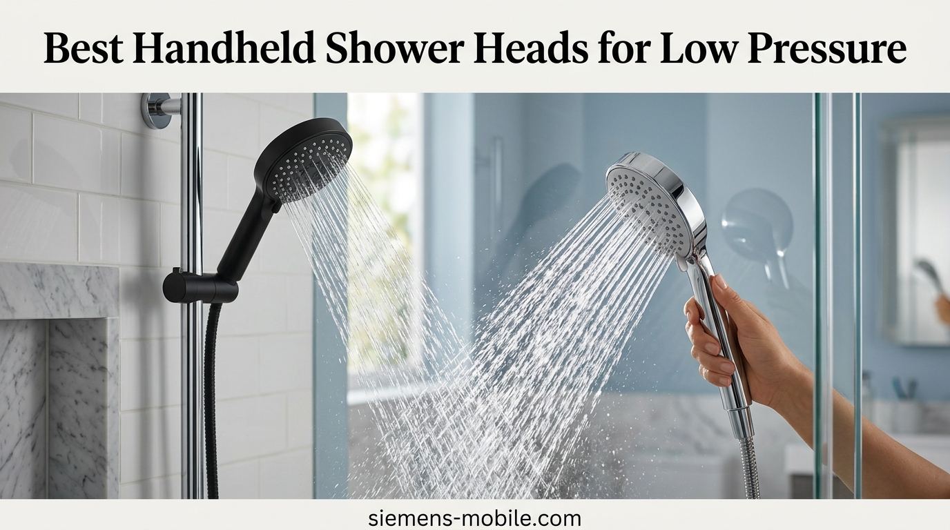 Best Handheld Shower Heads for Low Pressure