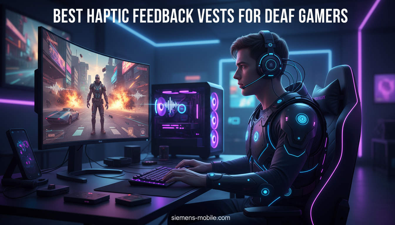Best Haptic Feedback Vests for Deaf Gamers