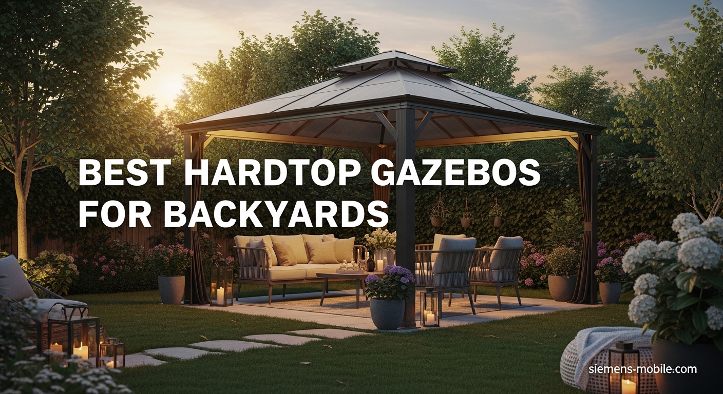 Best Hardtop Gazebos for Backyards