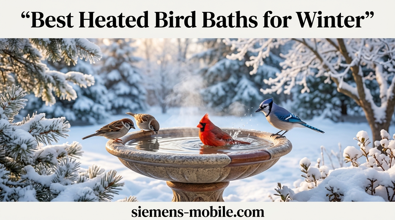 Best Heated Bird Baths for Winter
