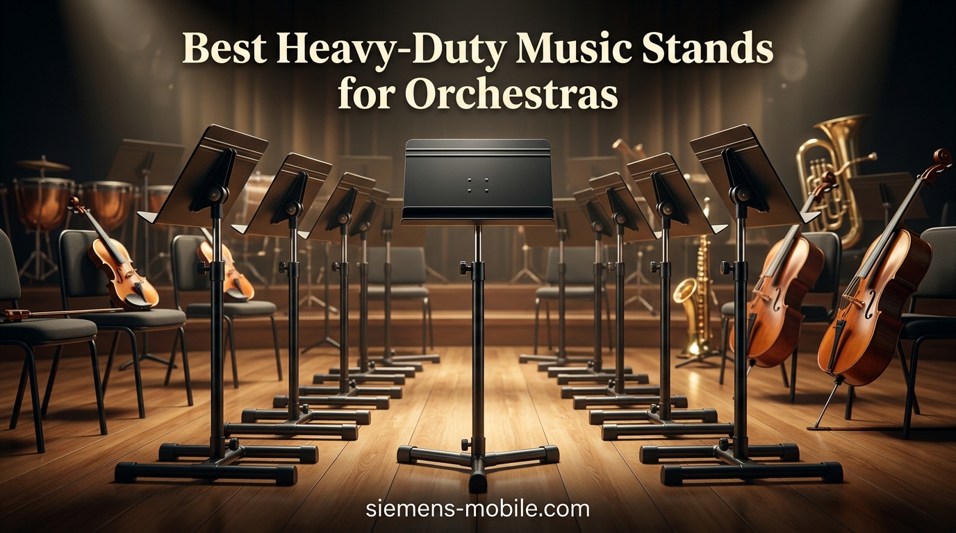 Best Heavy-Duty Music Stands for Orchestras