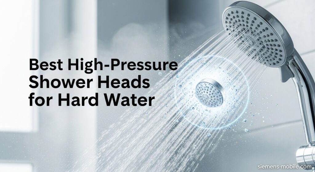 Best High-Pressure Shower Heads for Hard Water