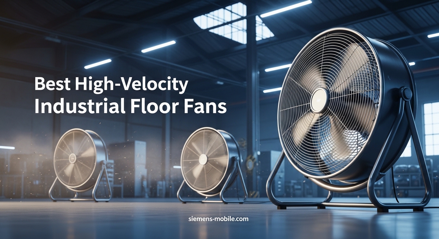 Best High-Velocity Industrial Floor Fans
