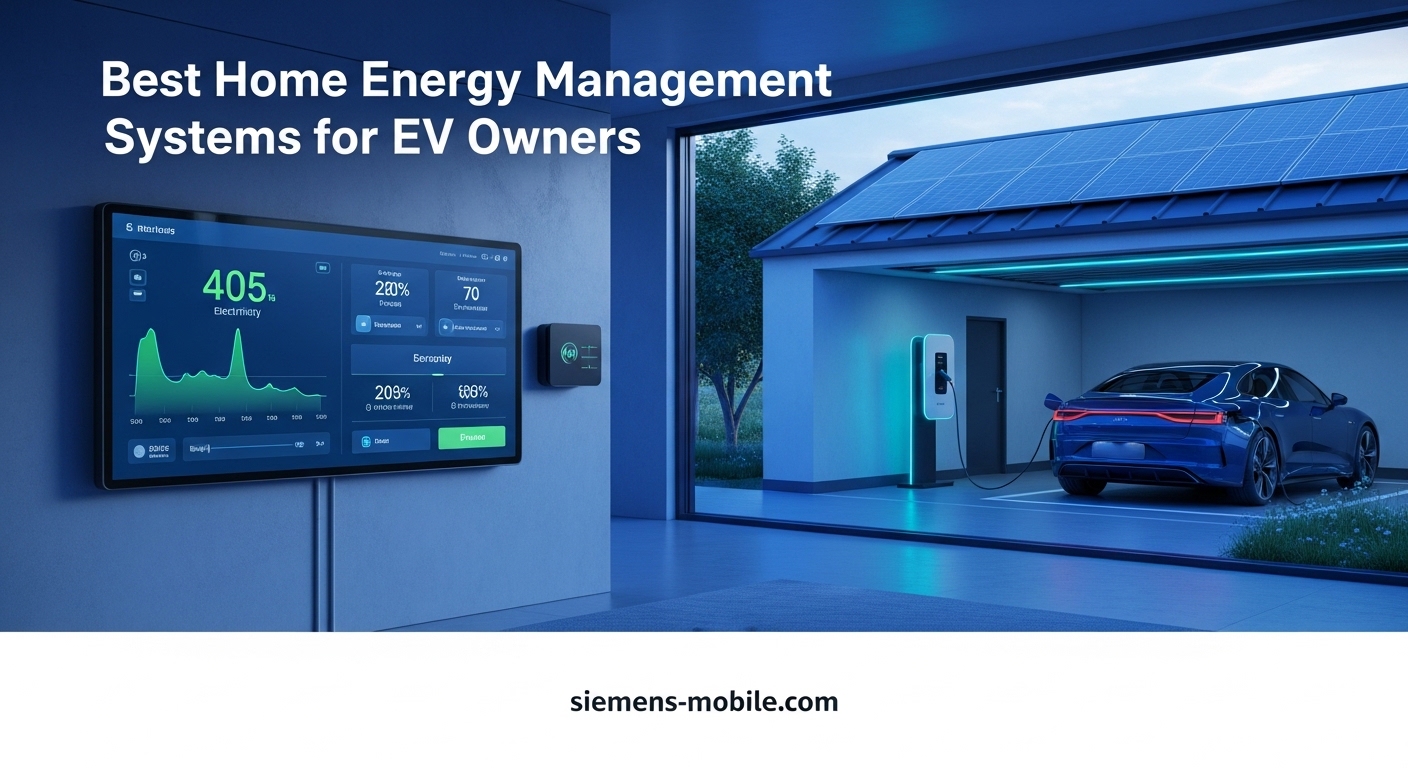 Best Home Energy Management Systems for EV Owners