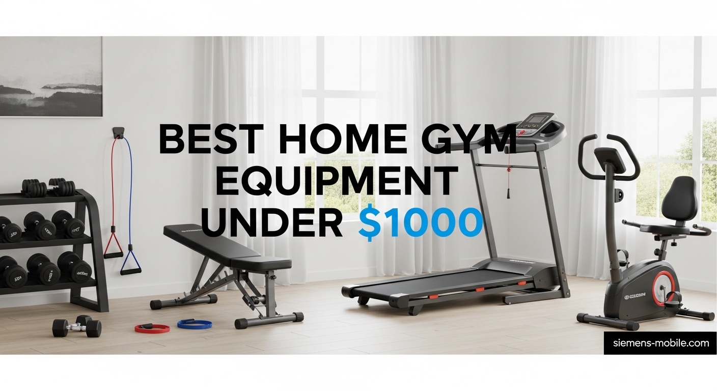 Best Home Gym Equipment Under $1000