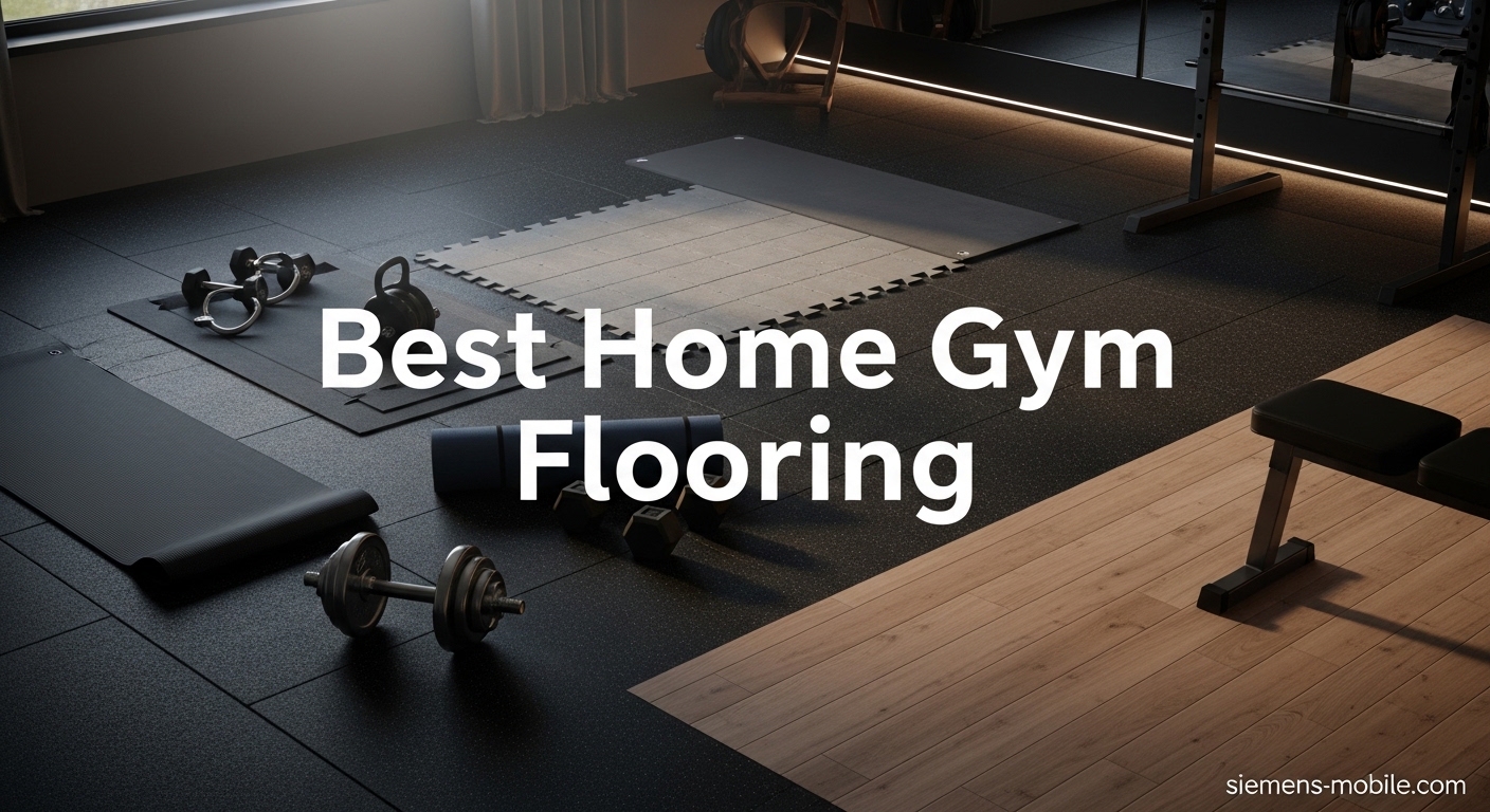 Best Home Gym Flooring