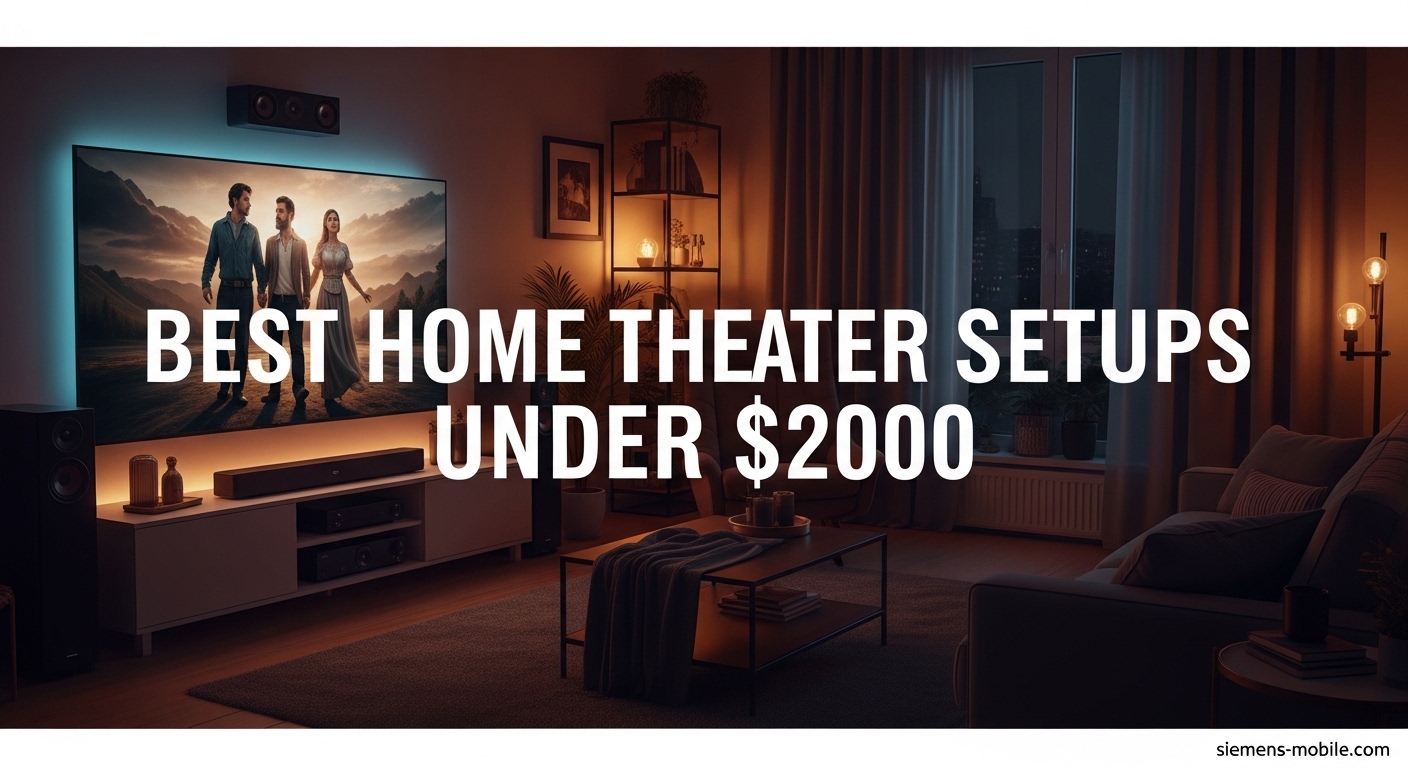 Best Home Theater Setups Under $2000